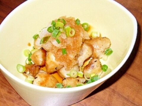お酒がすすむ!絶対絶品!!大根おろしDEぼんじり